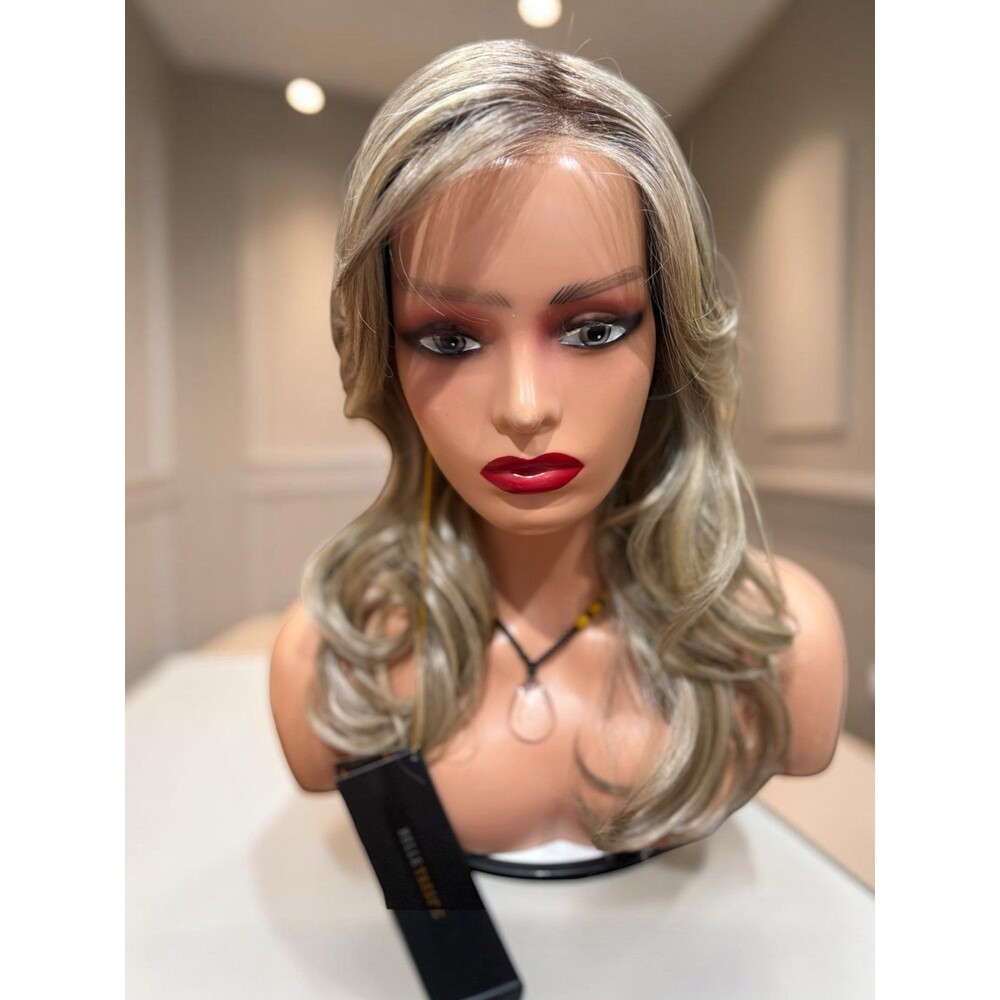Belle tress “Lilly” Lux wig in color Sparkling champagne New handtied cap
